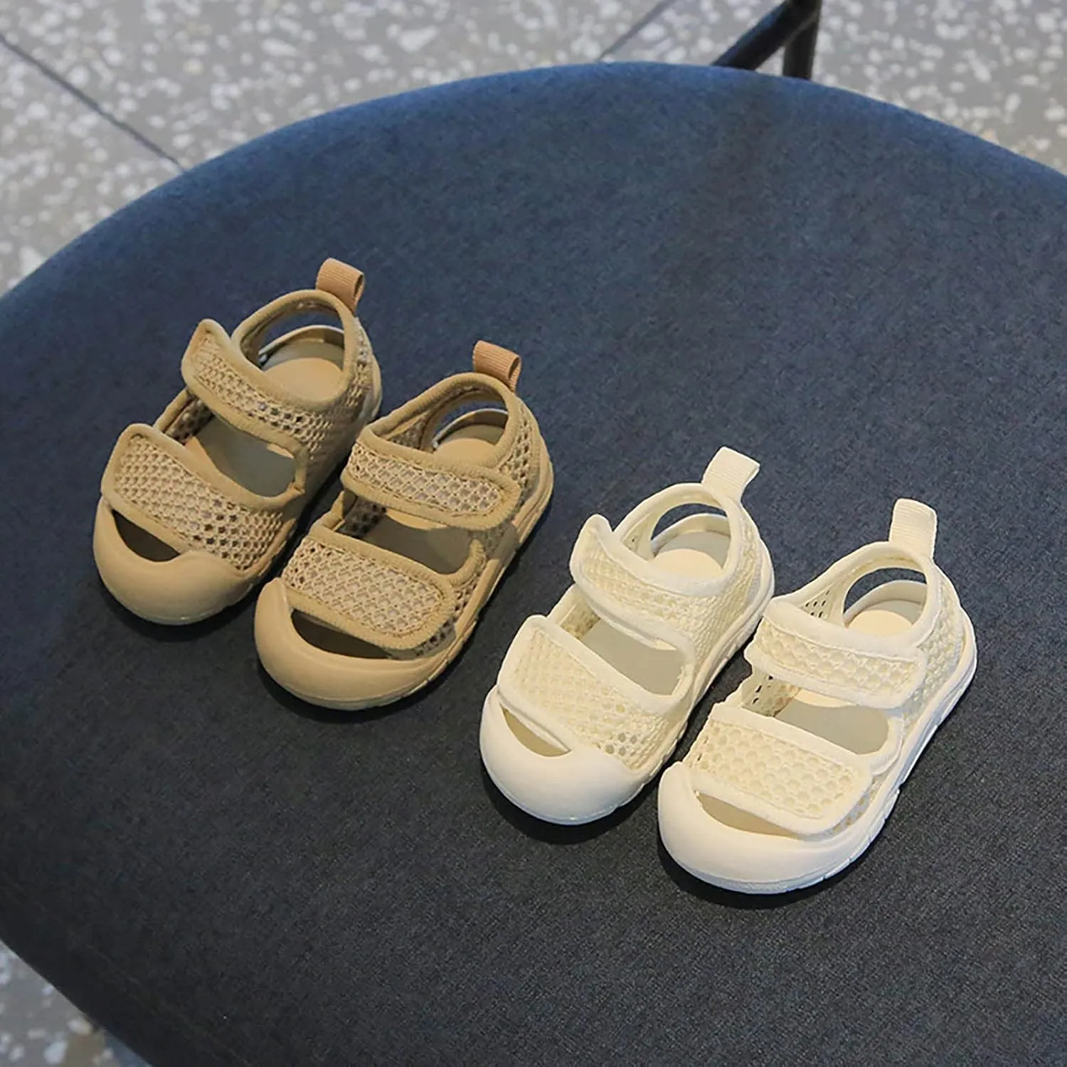 Baby Toddler Infant Unisex Outdoor Beach Anti-Slip Mesh Sandals Rubber Soft Sole Newborn First alker Shoes