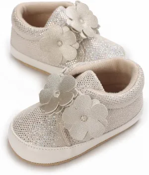 Baby Walking Shoes Baby Boys Girls High Top Sneakers Soft Soles Anti Slip Infant Ankle Shoes Prewalker Crib Shoes