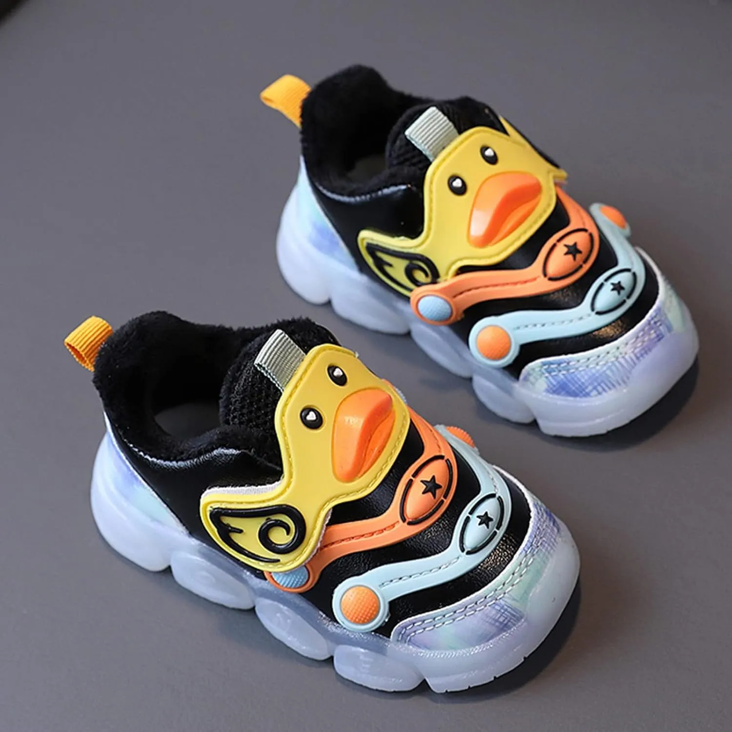 Baby Walking Shoes,Kids Baby Boys Girls Bling Led Light Sport Shoes Children Mesh Luminous Casual Shoes 1-6 Years