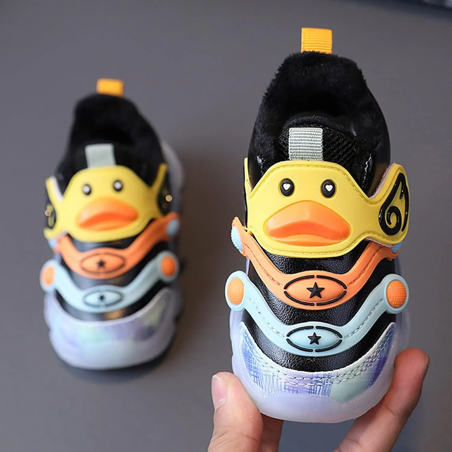 Baby Walking Shoes,Kids Baby Boys Girls Bling Led Light Sport Shoes Children Mesh Luminous Casual Shoes 1-6 Years