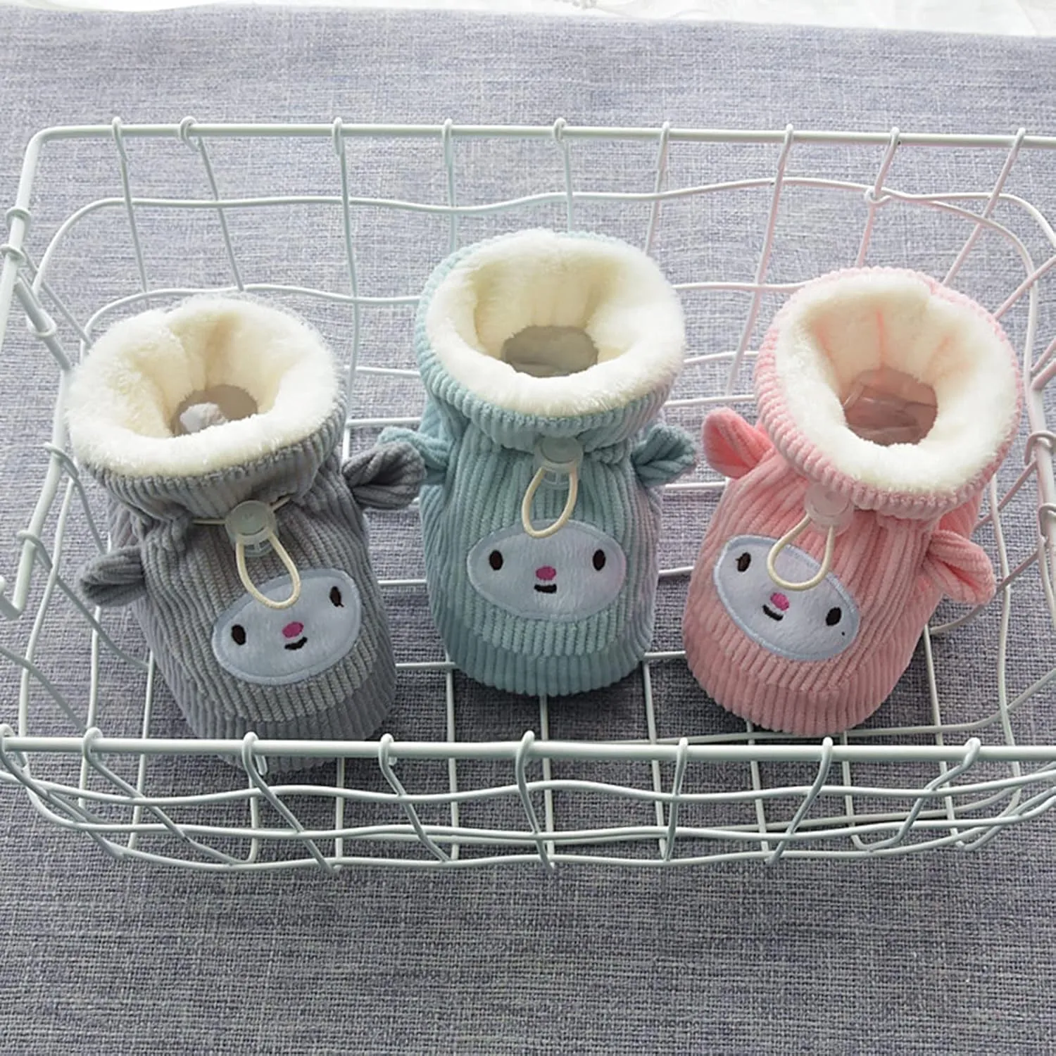 Boots for Snow Man Children Floor Boots Toddler Shoes Cotton Shoes Plus Velvet Thick Warm Soft Soles Cute Shoes Bow Socks Baby Girl