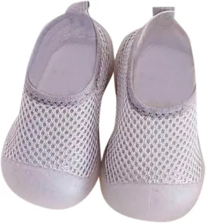 Boys Girls Low Heel Shoes Toddler Kids Infant Newborn Baby Boys Girls Summer Shoes Solid Soft Soles (Grey, 20 Infant)