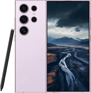 C24 Ultra Unlocked Cell Phones Smartphone Android 13 Phones 8 256GB/6.8" HD Screen/Dual SIM/108MP 48MP Camera/6800 mAh/Built-in Pen (Pink)