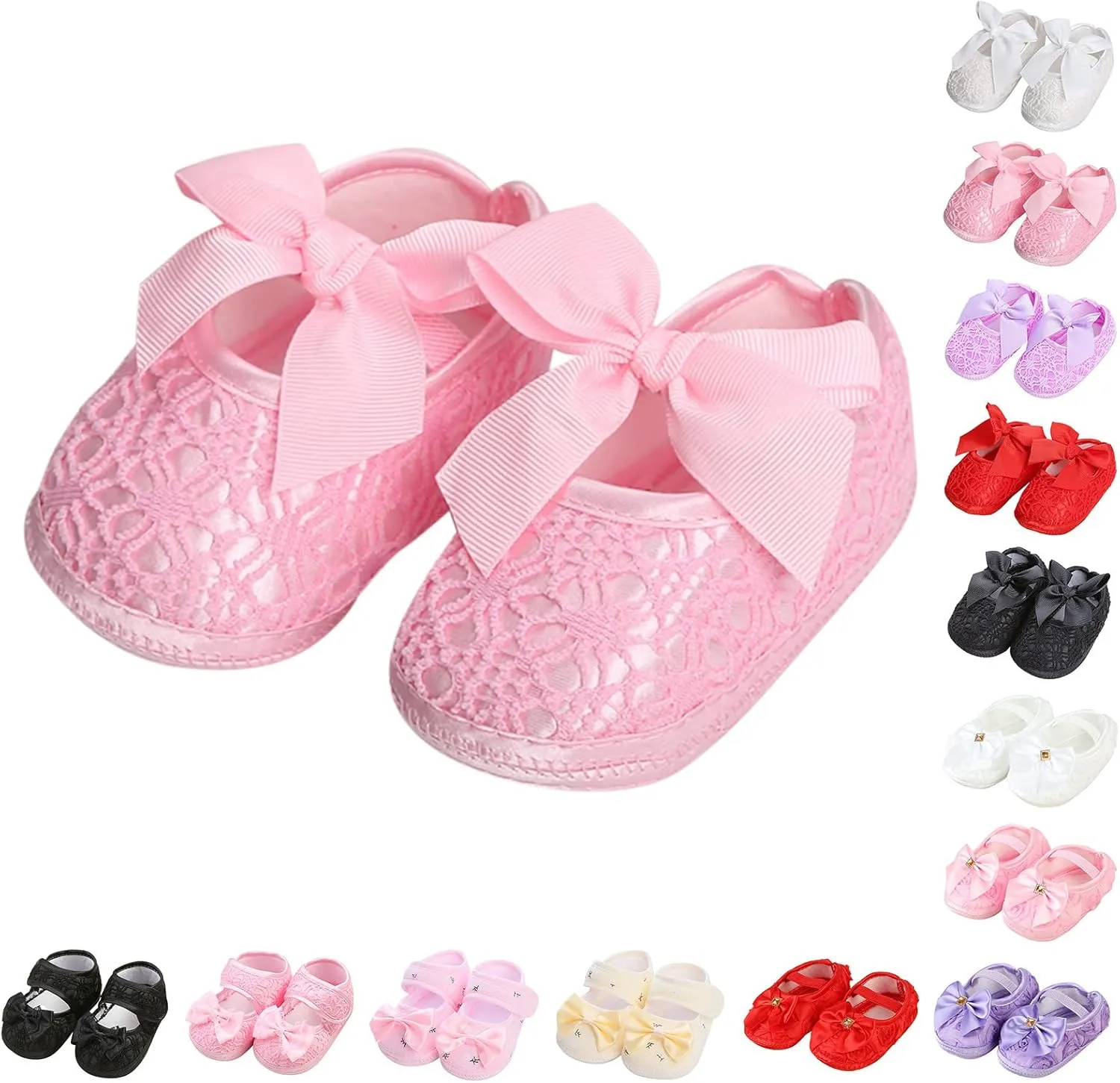 Children Infant Toddler Shoes Spring and Summer Girls Floor Sports Shoes Elastic Belt Slip On Baby Girl Shoes 3-6 Months