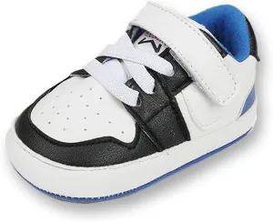 Clowora Unsex Baby Shoes Boys Girls Infant Sneakers Non-Slip Soft Rubber Sole Toddler Crib First Walker Lightweight Shoes