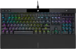 Corsair K70 RGB PRO Wired Mechanical Gaming Keyboard CH-9109414 -Cherry MX RGB Speed Switches: Linear and Rapid (Renewed)