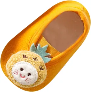 Crib Shoes for Kids Boys and Girls Indoor Floor Socks Non Slip Fashion Toddler Shoes Breathable Shoes 16Years