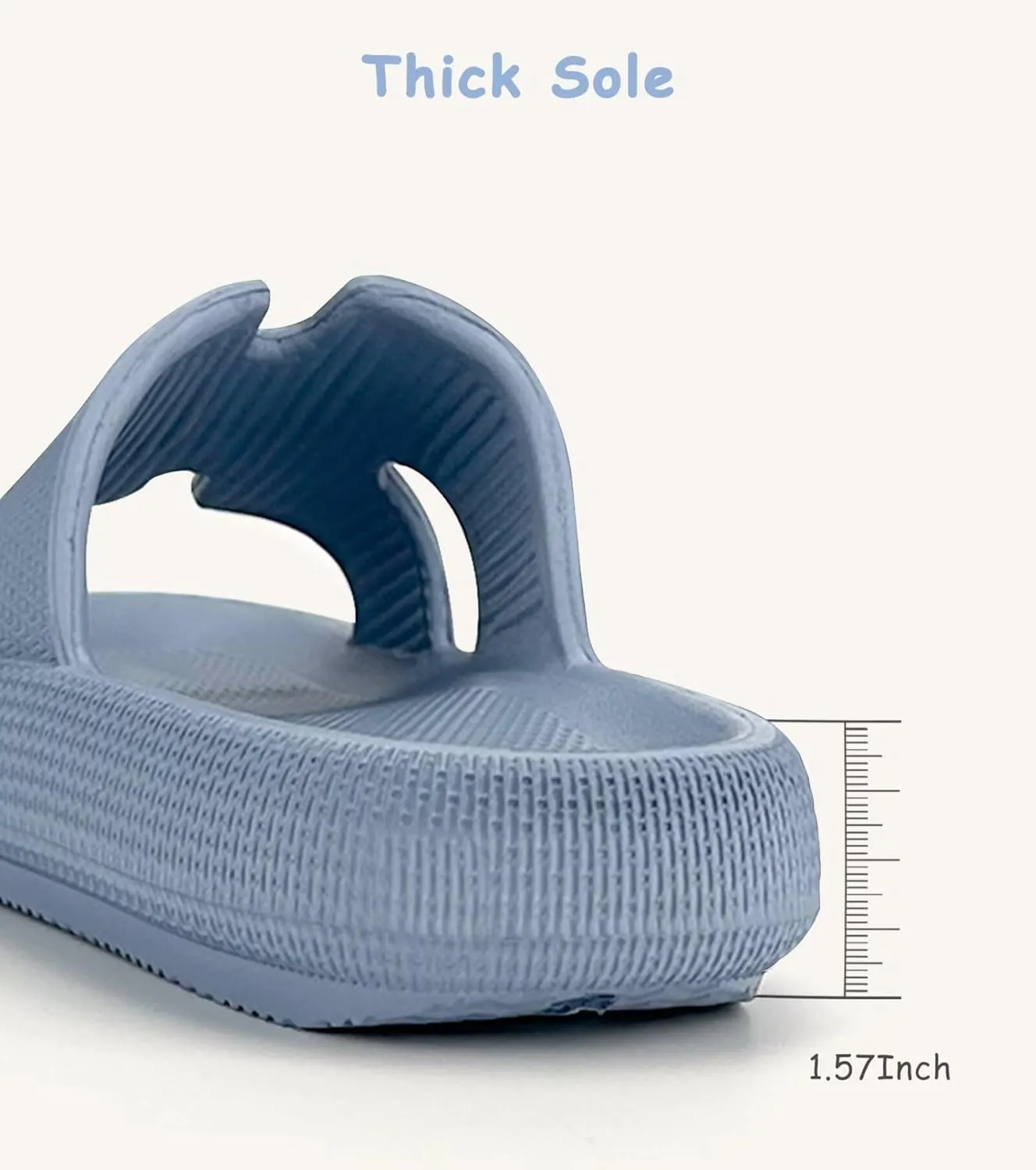 Cubufly Cloud Slides for KidsBoys Girls Shower Slippers Slip on SandalsNon-Slip Open Toe Pillow Slippers SandalsQuick Drying Summer Beach Pool Shoes