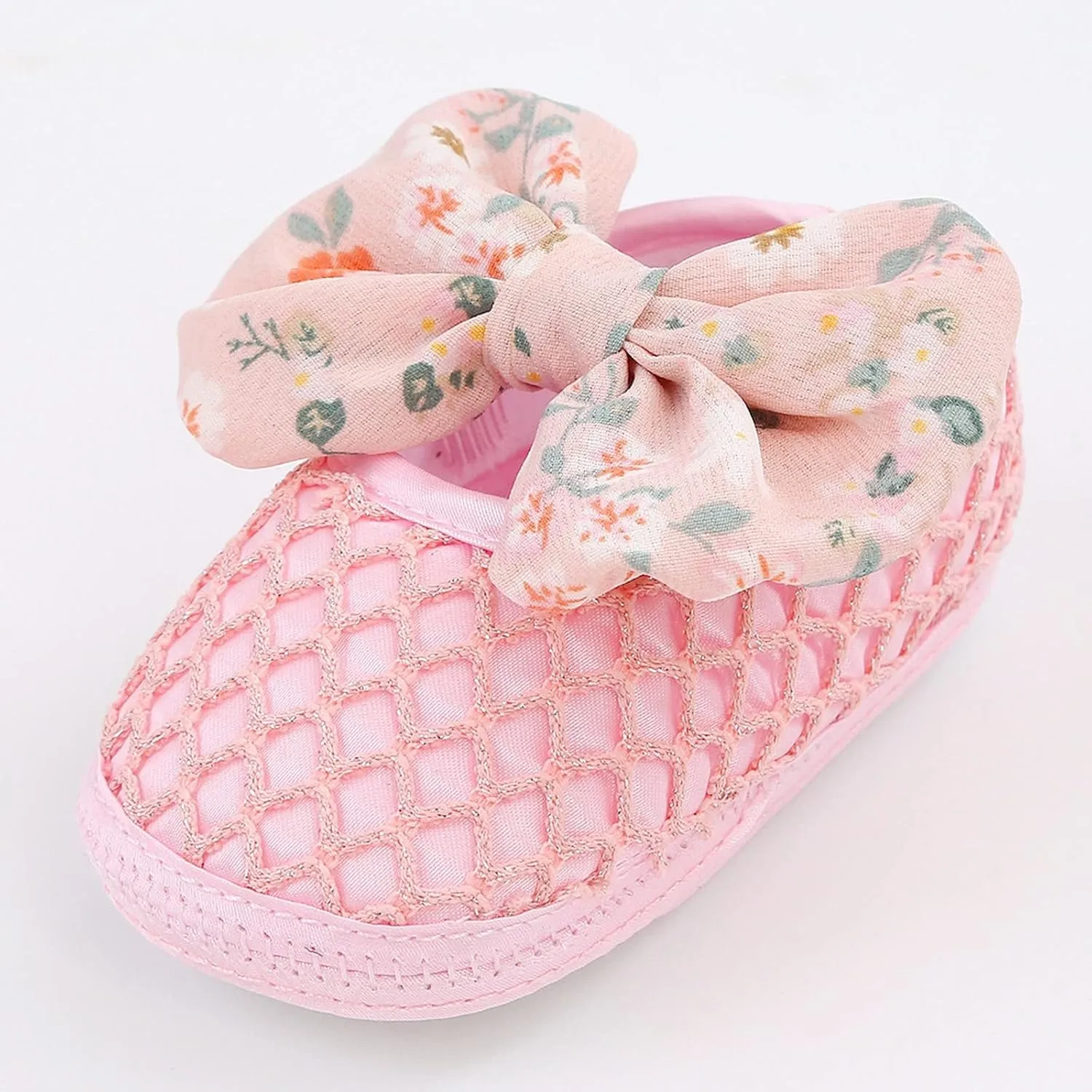 Cute Bowknot Baby Shoes Korean Edition Baby Shoes Spring Summer Autumn 01 Year Old Soft Sole Neonatal Walking Baby Girls