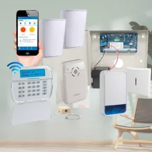 DSC Neo Wireless Home Alarm System Premium Kit