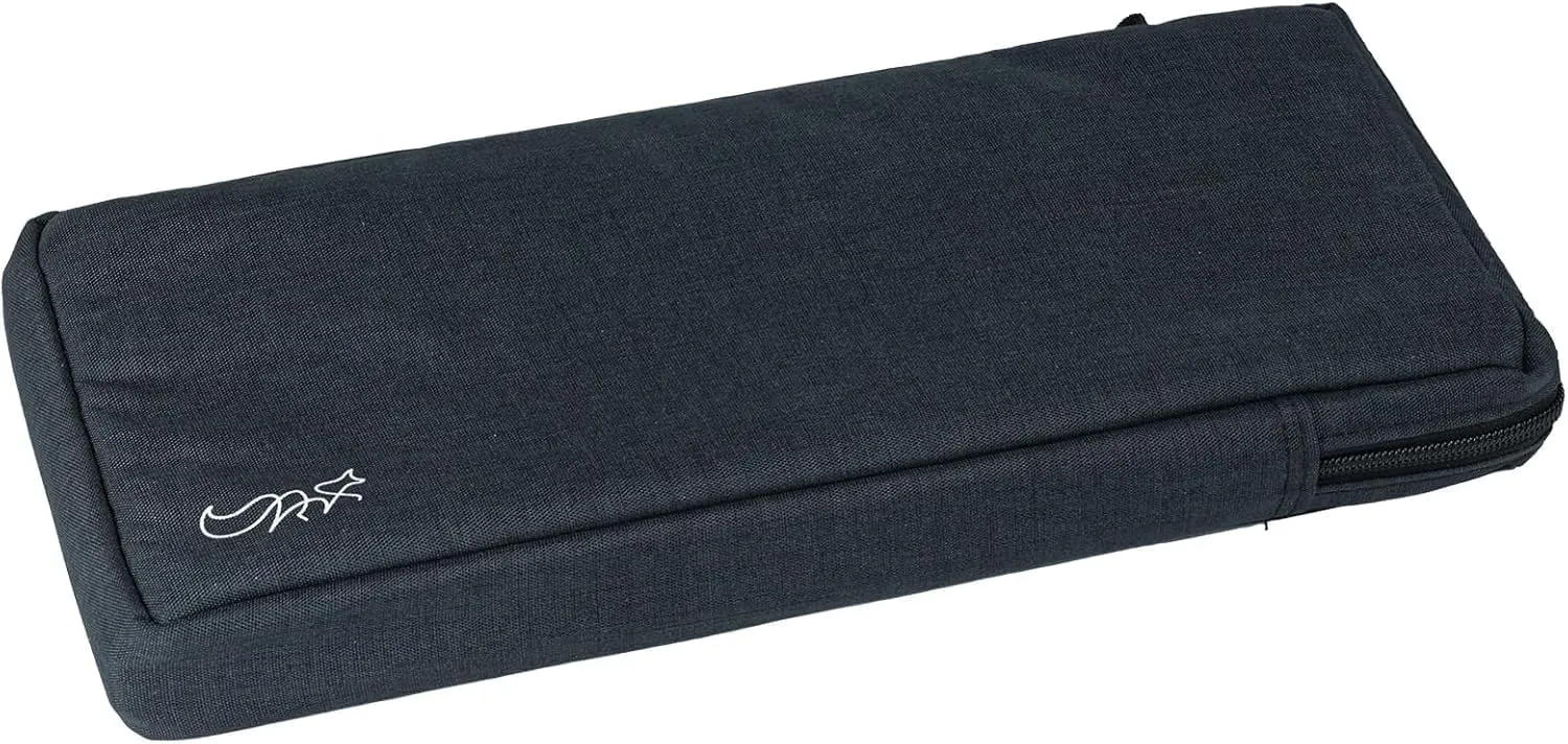 Electronics Organizer Travel Case,Water Resistant Travel Bag Keyboard Sleeve,18.5x7.7in Tech Pouch Accessories Carry Storage for Keyboards,Cord,Phone,Cables,USB Flash Drive,Daily Items