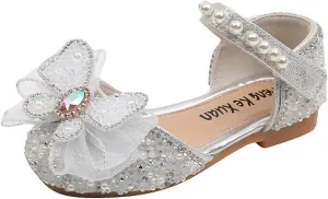 Fashion Leather Shoes Dance Performance Shoes Autumn Toddler and Girls Casual Shoes Thick Sole Youth Shoes High Tops