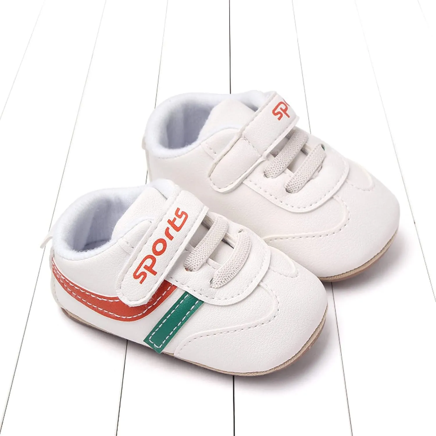 Fashion Summer Children Infant Toddler Shoes Boys and Girls Sports Shoes Flat Sole Non Slip Lightweight Colorblock Hook Loop Boots