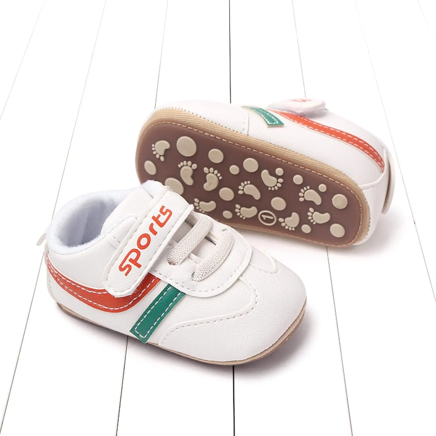 Fashion Summer Children Infant Toddler Shoes Boys and Girls Sports Shoes Flat Sole Non Slip Lightweight Colorblock Hook Loop Boots