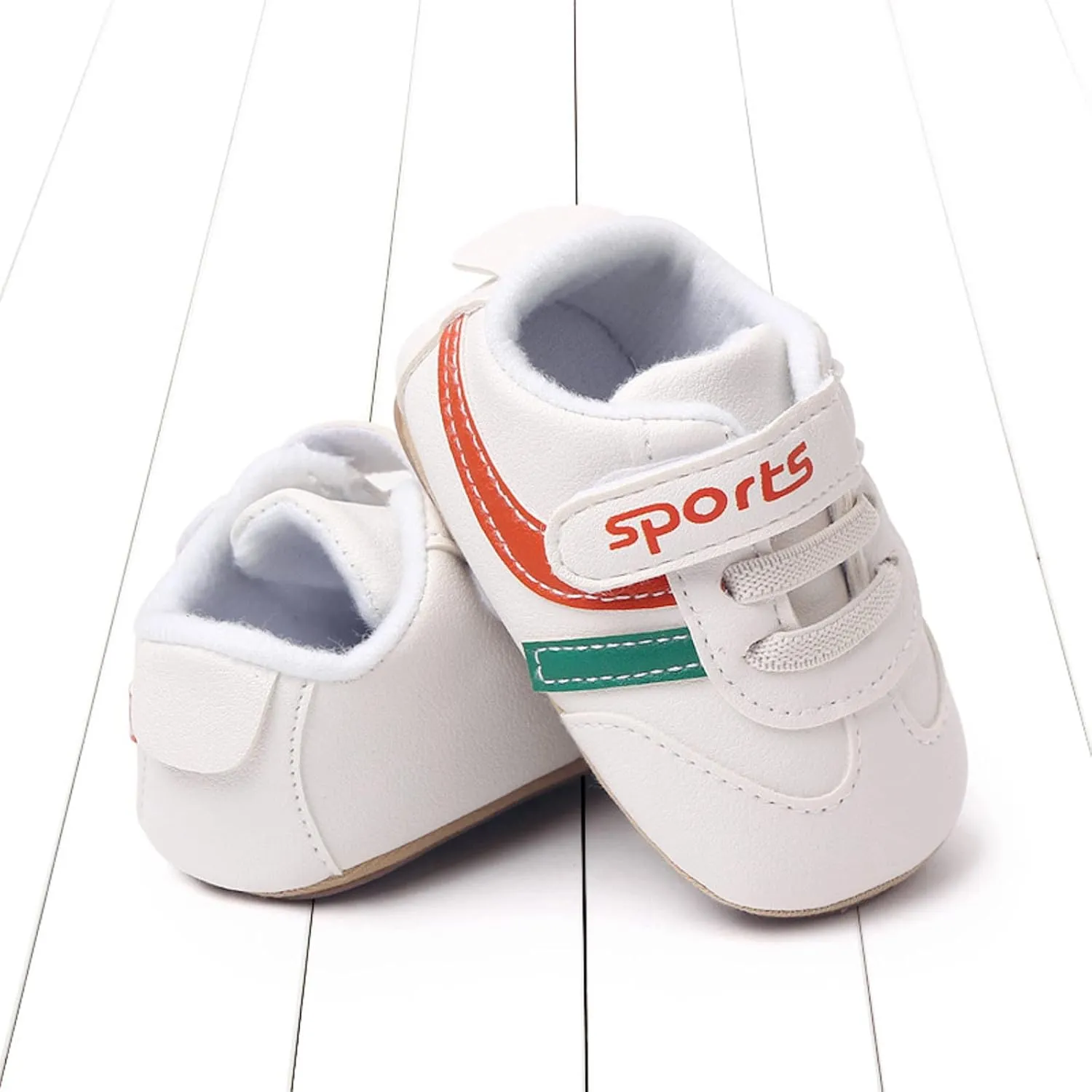 Fashion Summer Children Infant Toddler Shoes Boys and Girls Sports Shoes Flat Sole Non Slip Lightweight Colorblock Hook Loop Boots