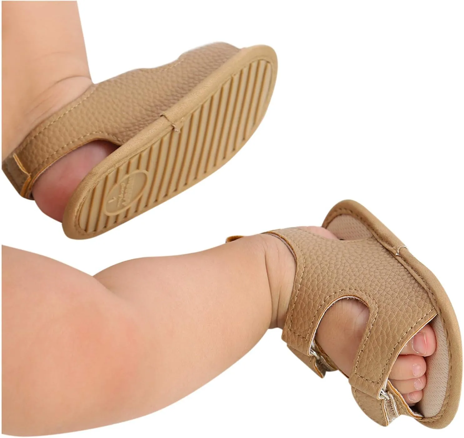 Flat Girls Rubber Baby Soft Boys Walking Non-Slip Sandals Sole Shoes Prewalker Toddler Sandals Boys