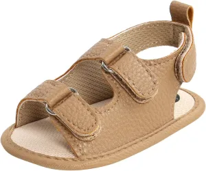 Flat Girls Rubber Baby Soft Boys Walking Non-Slip Sandals Sole Shoes Prewalker Toddler Sandals Boys