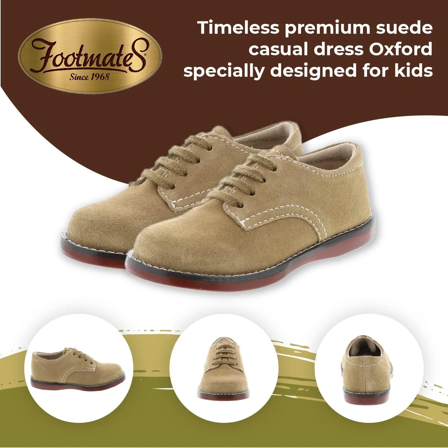 FOOTMATES Boy's Bucky 2 (Toddler/Little Kid)