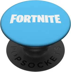 FORTNITE Fortnite Logo (Blue) PopSockets PopGrip: Swappable Grip for Phones & Tablets