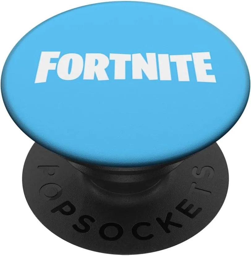FORTNITE Fortnite Logo (Blue) PopSockets PopGrip: Swappable Grip for Phones & Tablets