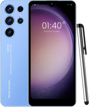 Generic Unlocked Android Phones 2024, 6.1inch Unlocked Smartphones Android 1 8G Unlocked Phones Dual Sim, 2350mAh Smart Phone Mobile Phone Cheap Unlocked Android Smartphones Cellphone, Blue