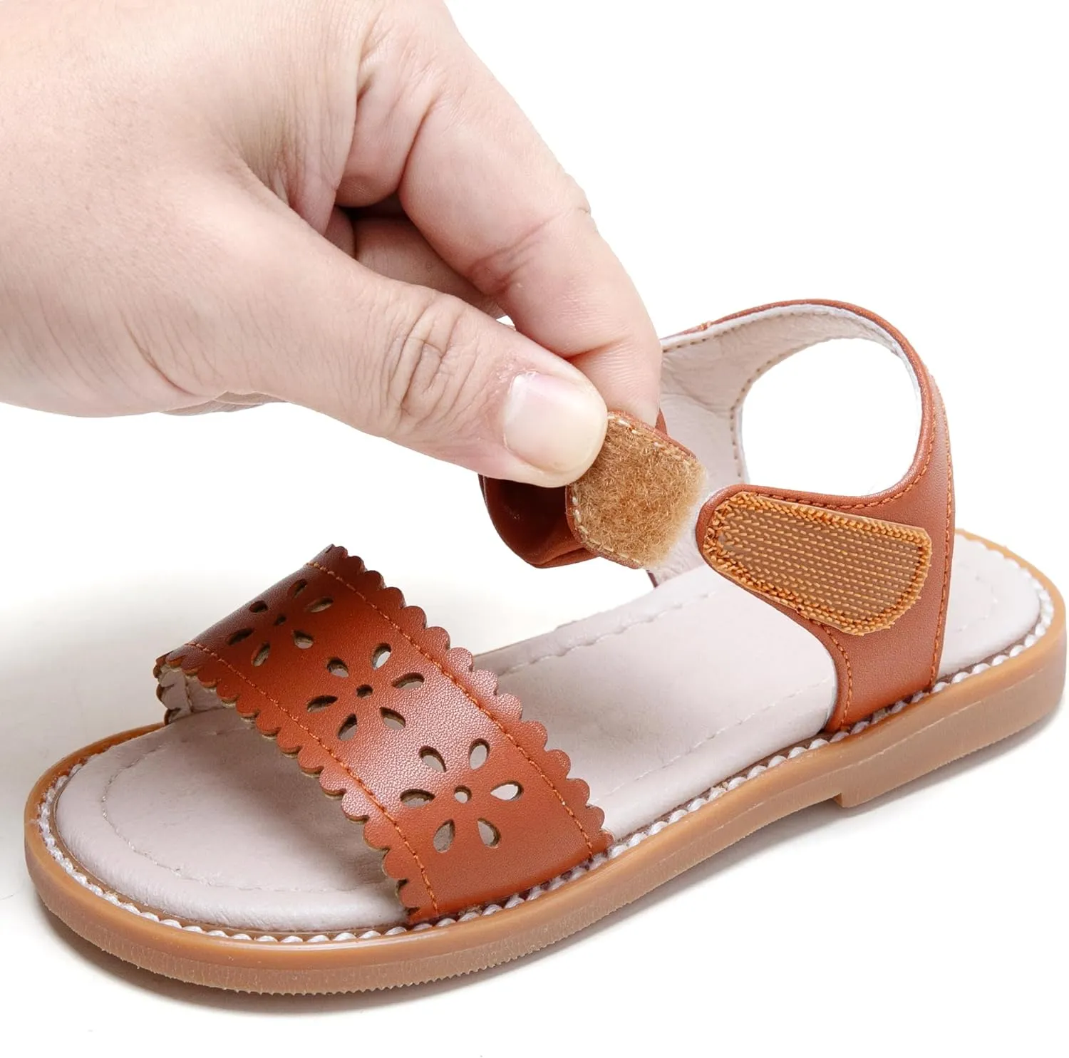 GINFIVE Toddler Girls Sandals Little Girls Kids Summer Shoes Toddler Sandals