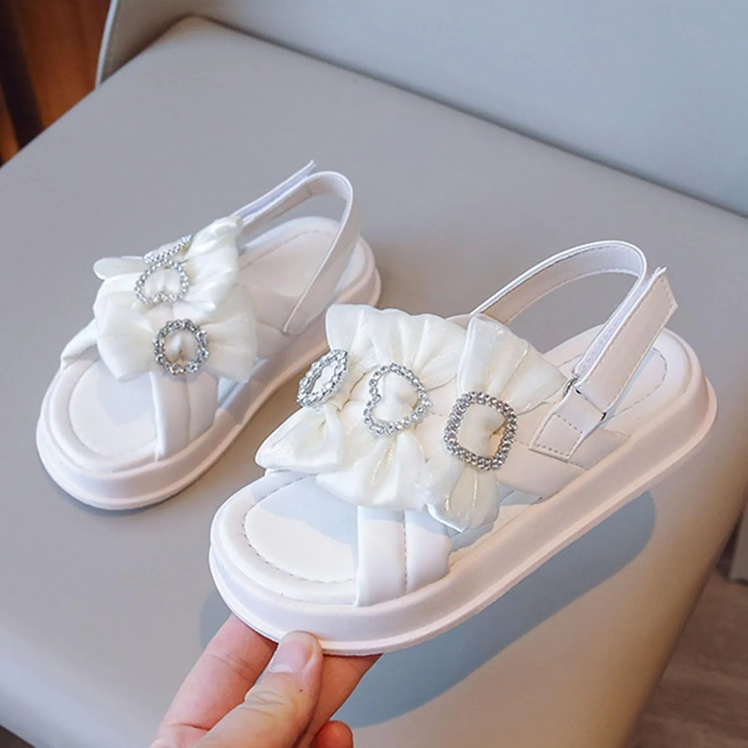 Girls' Sandals Summer Children's Soft Sole Shoes Fashion Girls Princess Shoes Baby Beach Baby Jelly Sandals for Girls