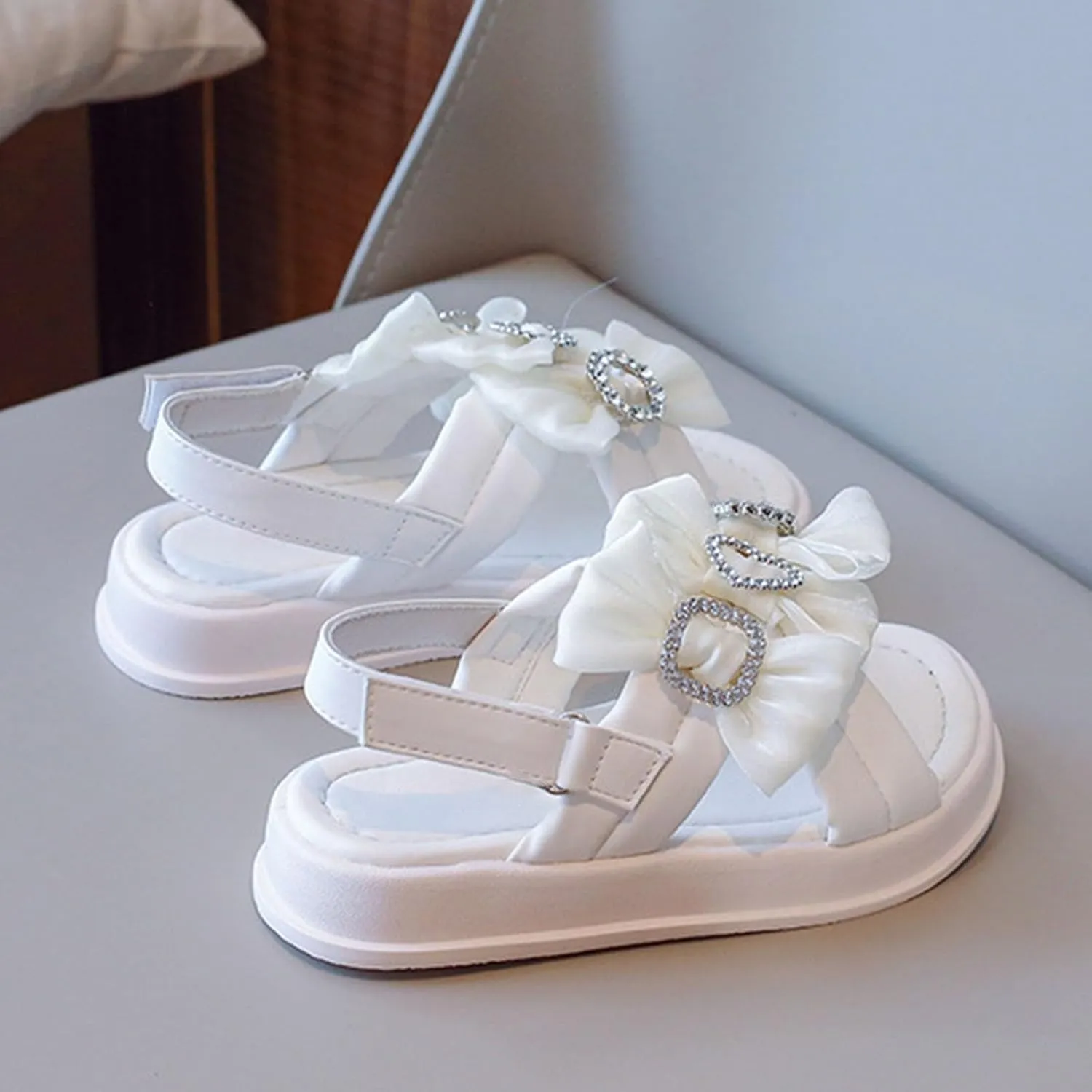 Girls' Sandals Summer Children's Soft Sole Shoes Fashion Girls Princess Shoes Baby Beach Baby Jelly Sandals for Girls