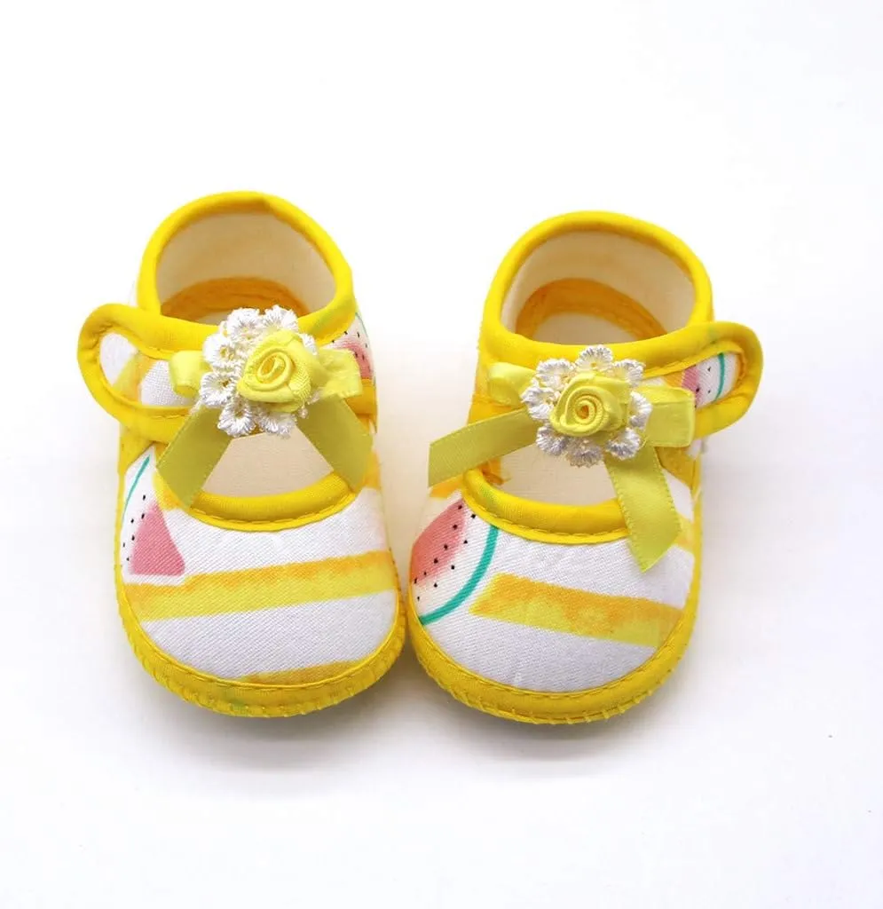 Girls Sneakers Size 3 Sandals Prewalker Baby Single Shoes Soft Printing Girls Sole Watermelon Baby Shoes Baby Girl Tennis