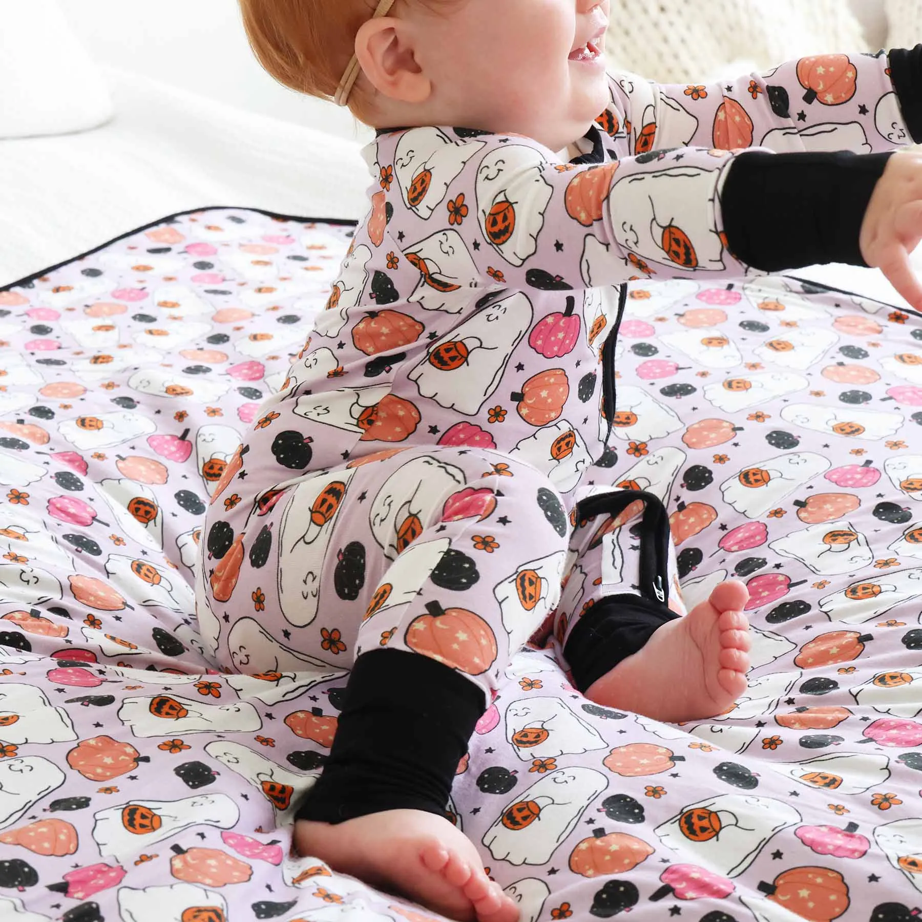 Girly Ghouls Convertible Zip Romper