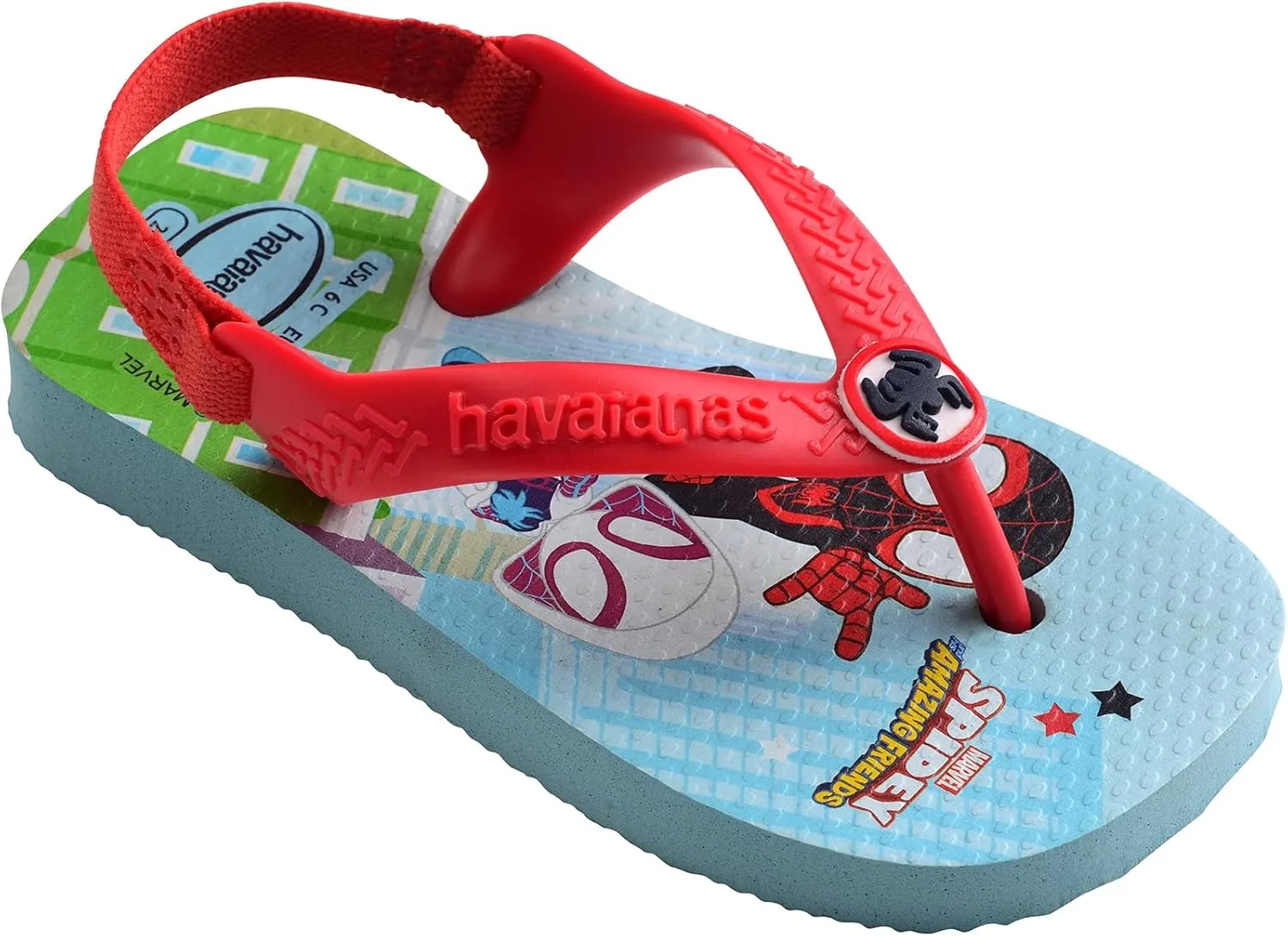 Havaianas Kids Baby Marvel Flip Flops - 6K US