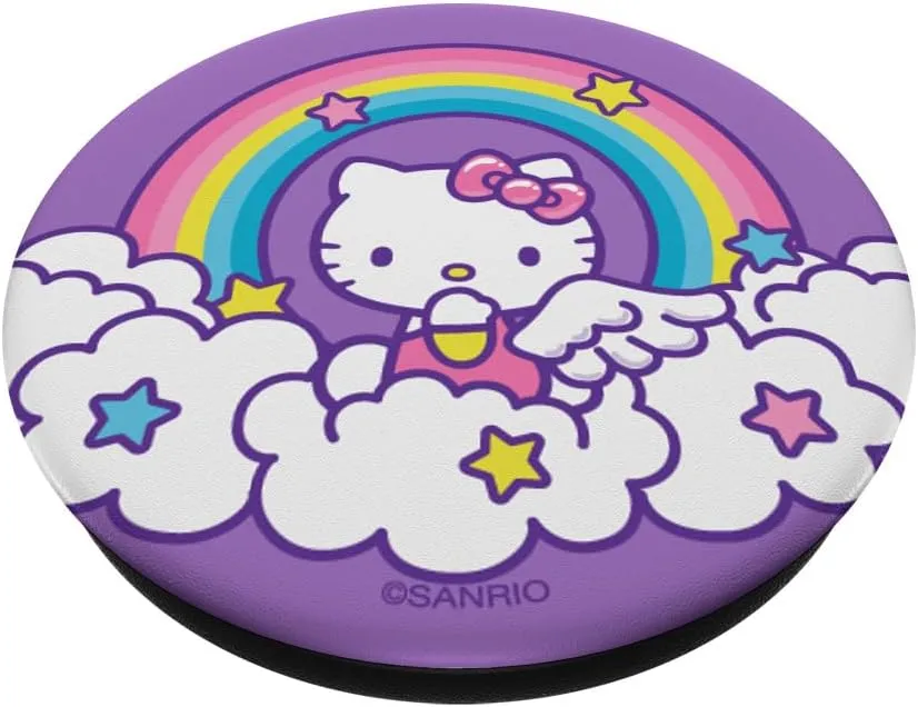 Hello Kitty Rainbow Angel PopSockets PopGrip: Swappable Grip for Phones & Tablets