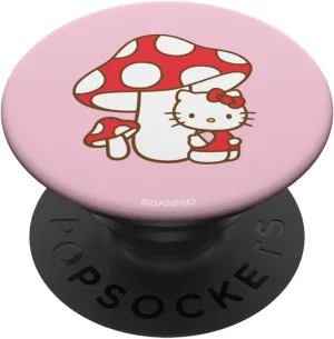 Hello Kitty Spring Mushroom PopSockets PopGrip: Swappable Grip for Phones & Tablets