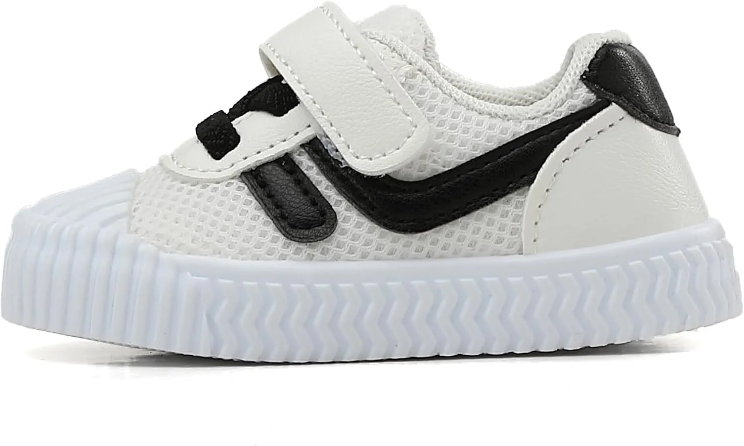 HLMBB Baby Shoes Sneakers for Infant Toddler Girls Boys Kids Babies 6 9 12 18 Months Pre Walker Black