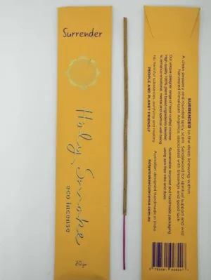 Holy Smoke Incense - Surrender - Eco-friendly / Low tox