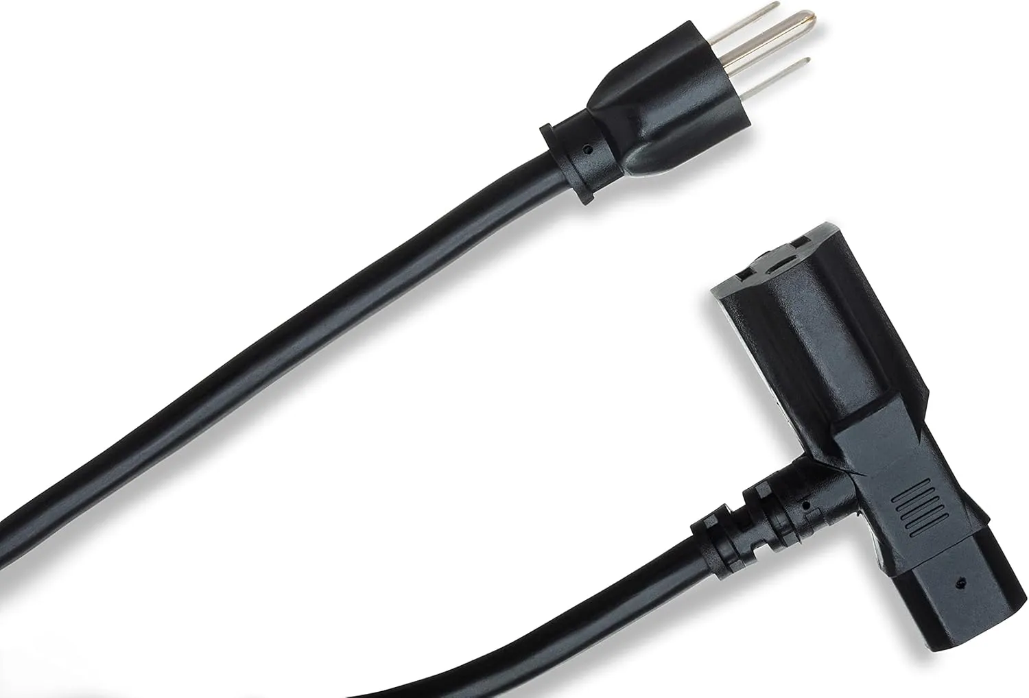 Hosa PWD-402 Piggyback IEC C13 to NEMA 5-15P Power Cord, 2 Feet