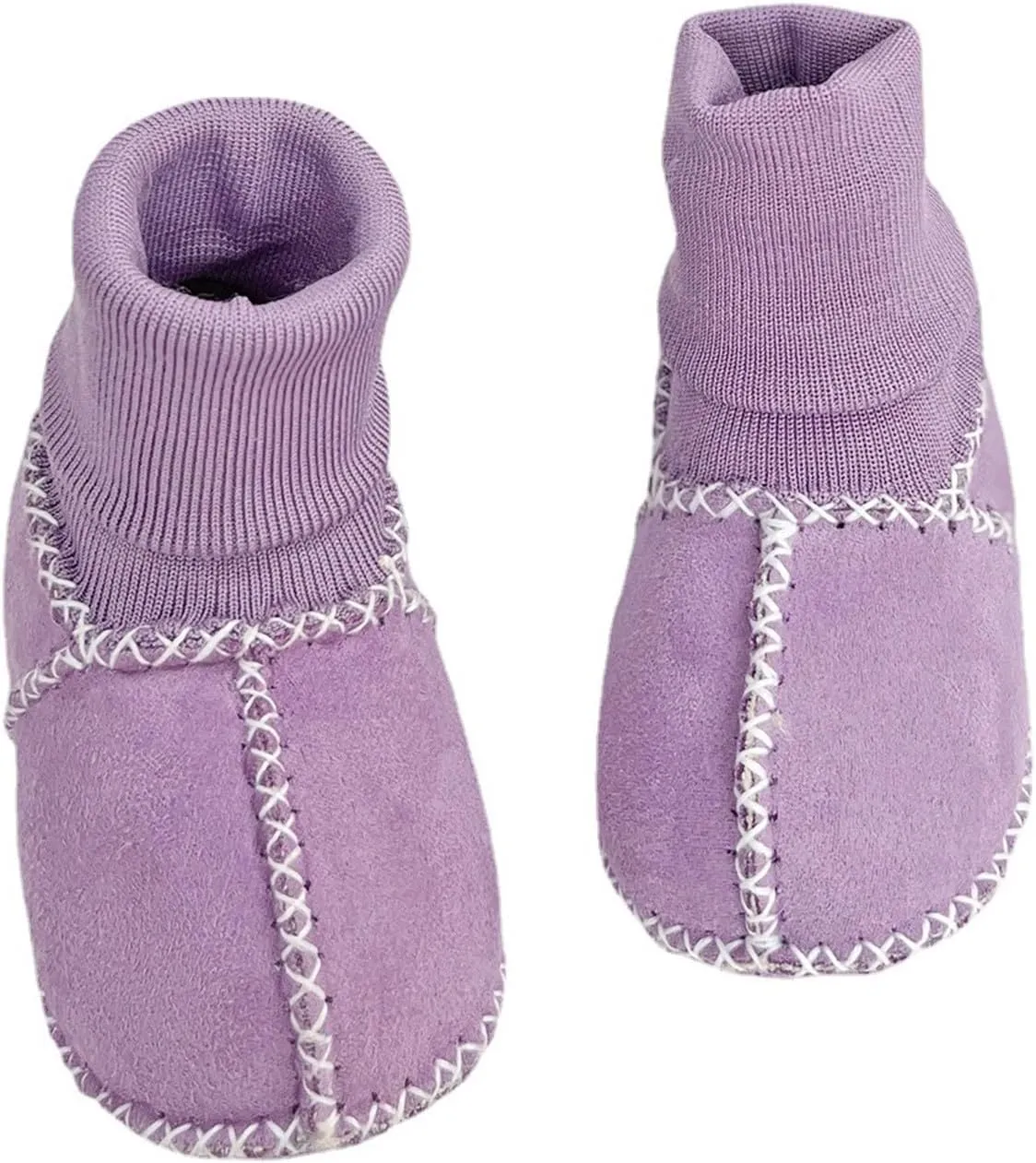 Infant Baby Boy Girls Moccasins Non-Skid Indoor Slipper Shoes Socks Booties with Grips First Walkers Kids Shoes Girls