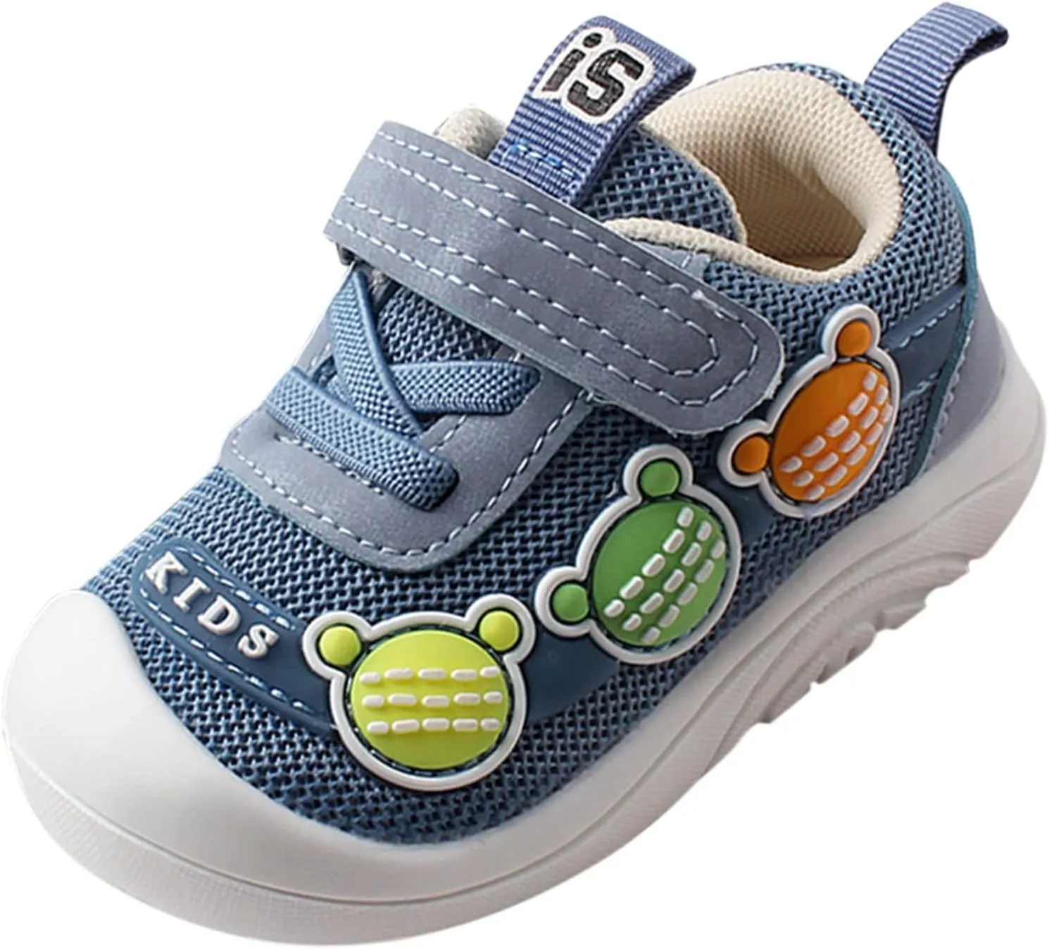 Infant Baby Boys Girls Sneaker Leather Soft Sole Non-Slip Outdoor Toddler Casual Shoes First Walking Athletic