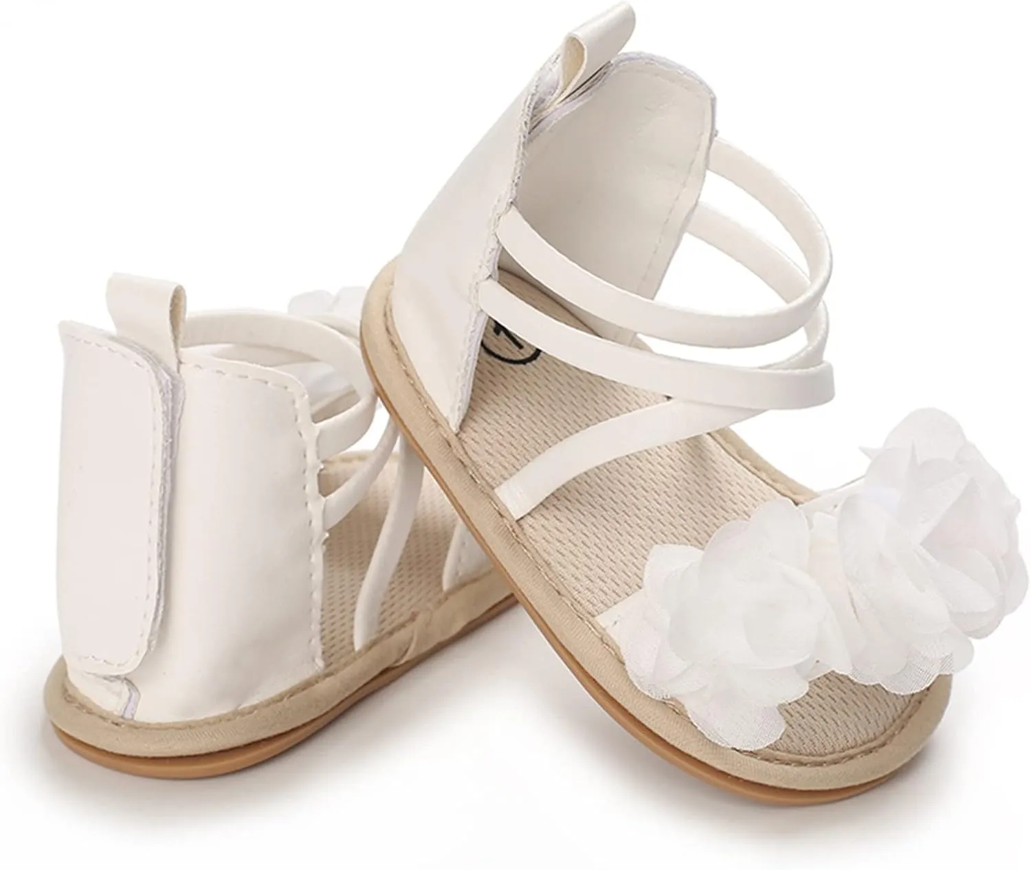 Infant Baby Boys Girls Summer Sandals Part Wedding Dress Ankle Strap Flats Newborn First Prewalkers Crib Shoes