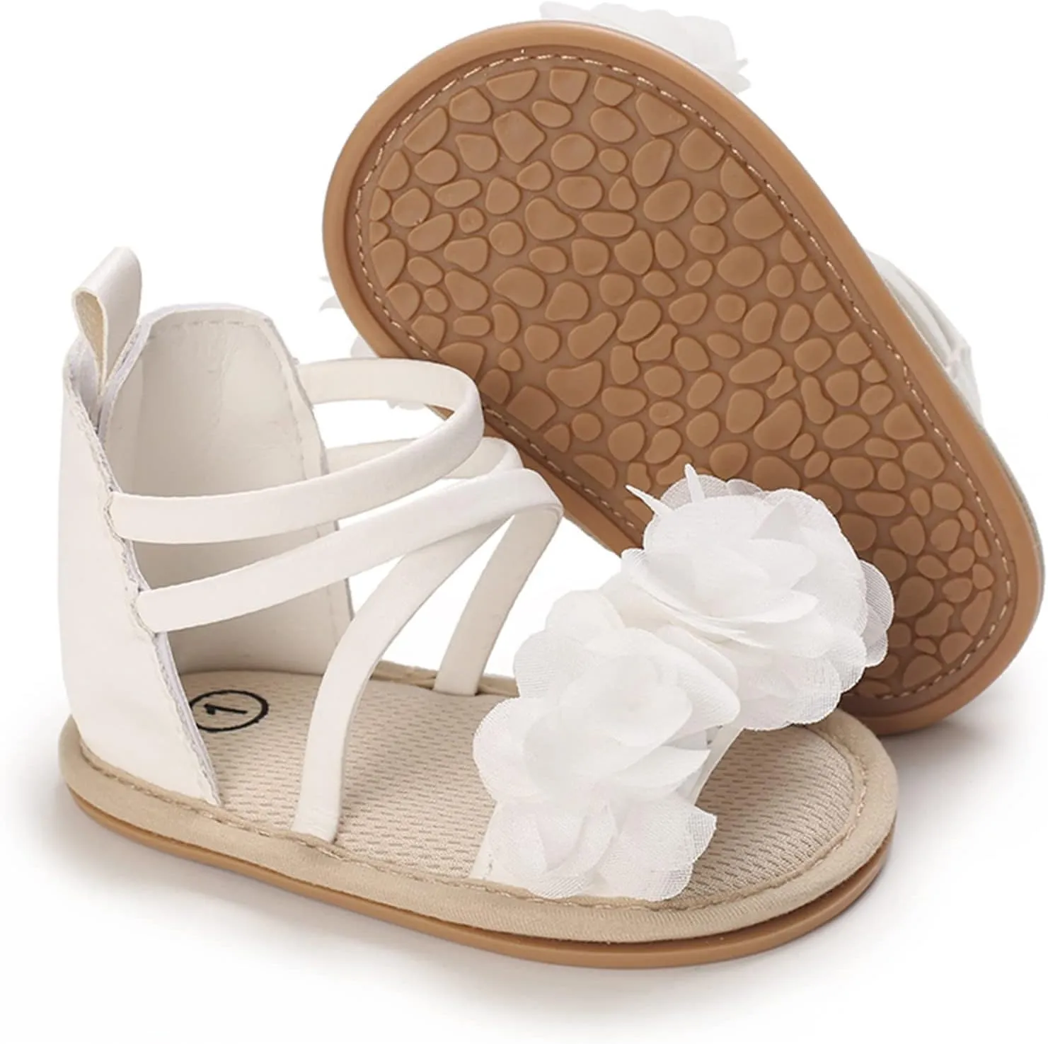 Infant Baby Boys Girls Summer Sandals Part Wedding Dress Ankle Strap Flats Newborn First Prewalkers Crib Shoes