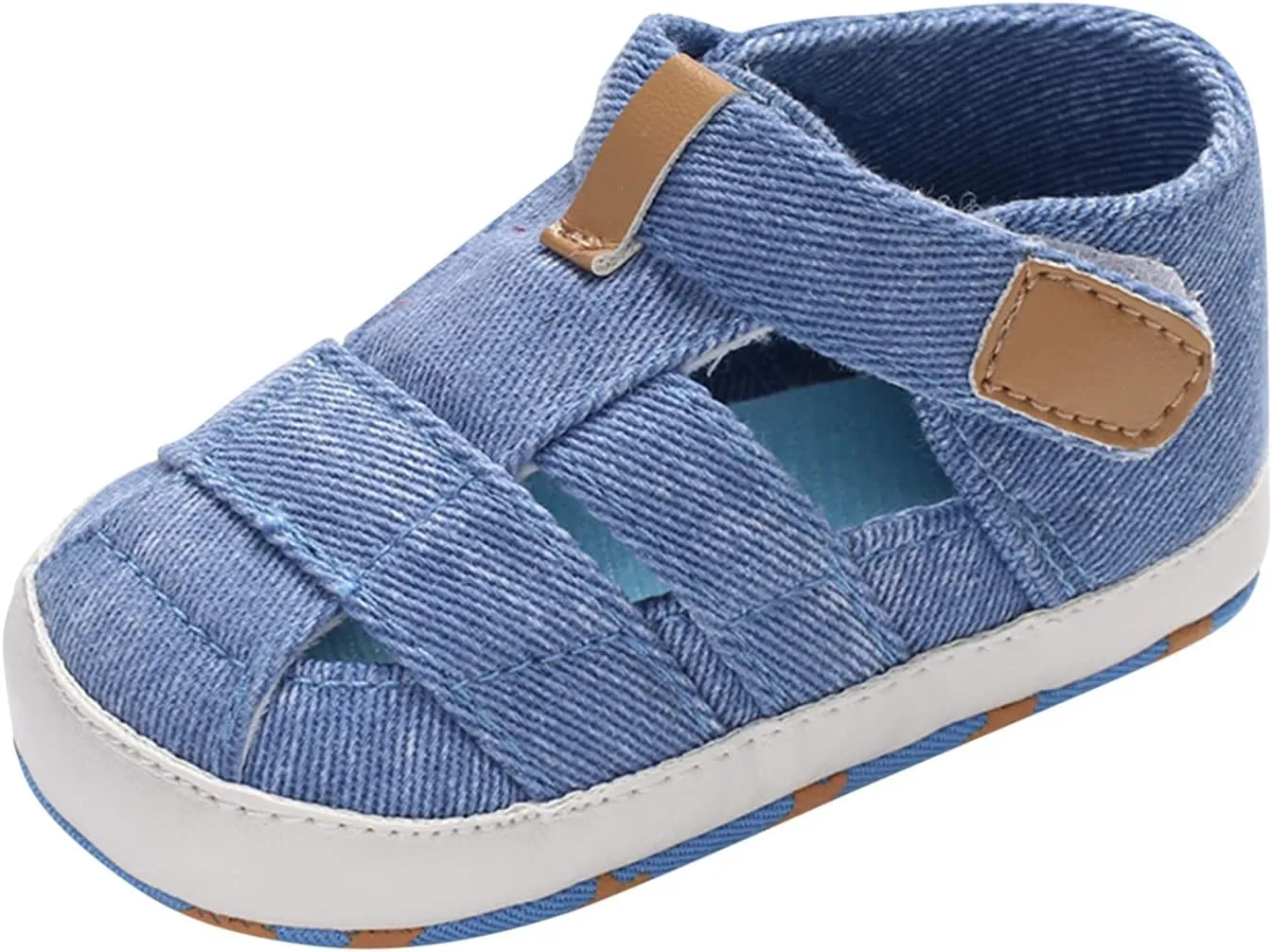 Infant Baby Boys Girls Summer Sandals Soft Sole Anti-Slip Newborn Toddler First Walkers Crib Athletic Shoes 0-18M