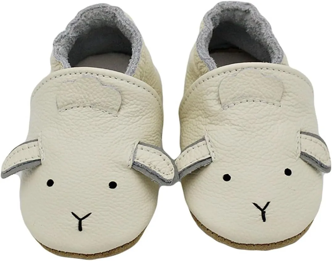 Infant Baby Soft Sole PU Leather Prewalker Shoes Infant Toddler Cute artoon Animal Slip-on Shoes Casual Slippers 3 Month Baby Hat