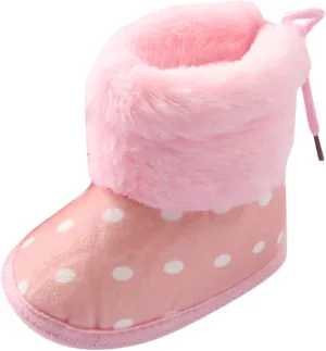 Infant Boys Baby Girls Snow Shoes Boots Soft Booties Warming Toddler Baby Shoes Walking