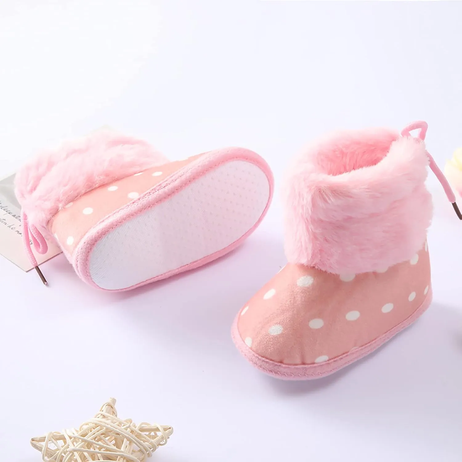 Infant Boys Baby Girls Snow Shoes Boots Soft Booties Warming Toddler Baby Shoes Walking
