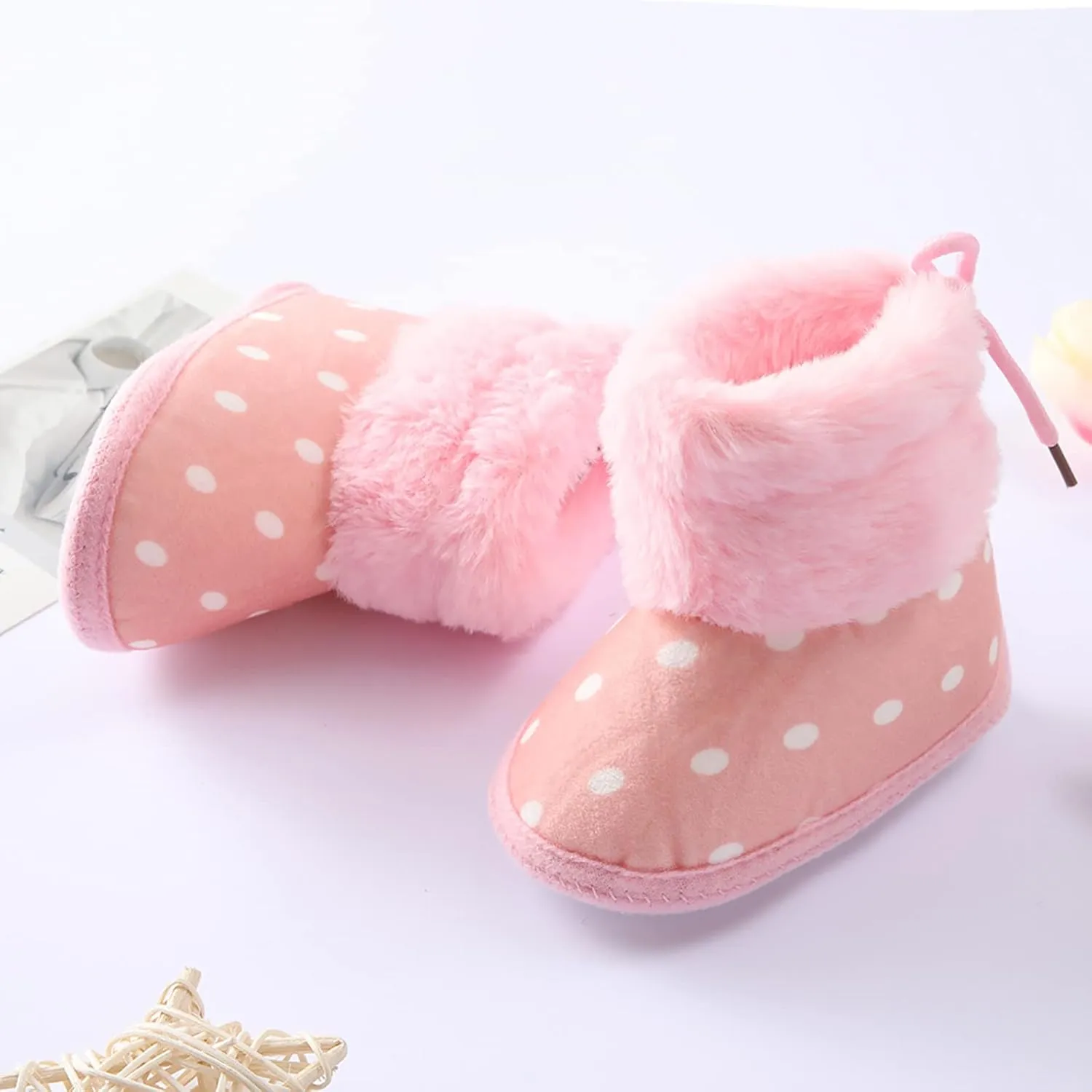 Infant Boys Baby Girls Snow Shoes Boots Soft Booties Warming Toddler Baby Shoes Walking