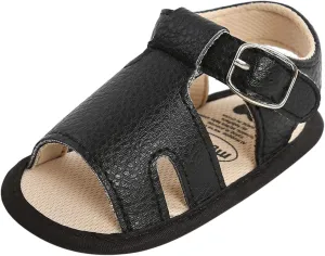 Infant Girls Cotton Rubber Sole Sandals Baby Soft Sole Non-Slip Boys Flat Walking Shoes Baby Shoes