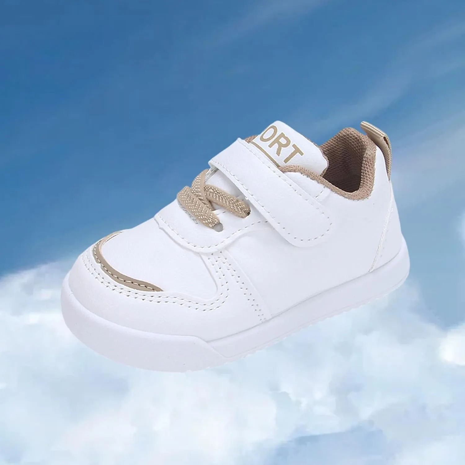 Infant Non Slip Sneakers Baby Boy Girl Toddler Breathable Lightweight Non-Slip Soft Sole First Toddler Boy Canvas Shoes