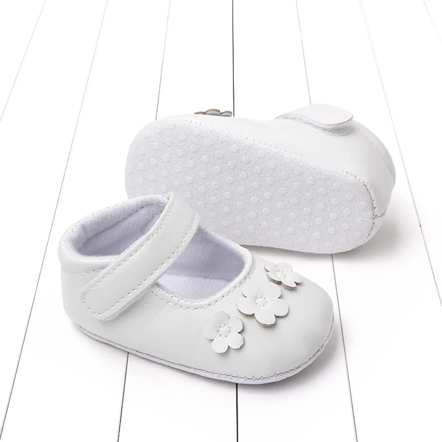 Infant Shoes Toddler Rubber Wedding Infant Crib Princess Walking Shoes Party Sole Girls Toddler Shoes That Make Noise