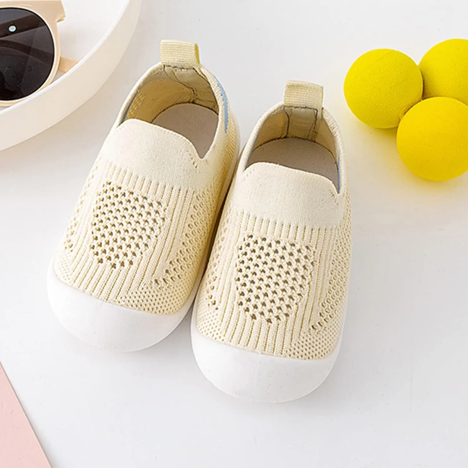 Infant Toddler Shoes Hollow Out Breathable Socks Shoes Soft Sole Non Slip Wear Out Toddler Floor Shoes Slip Girls