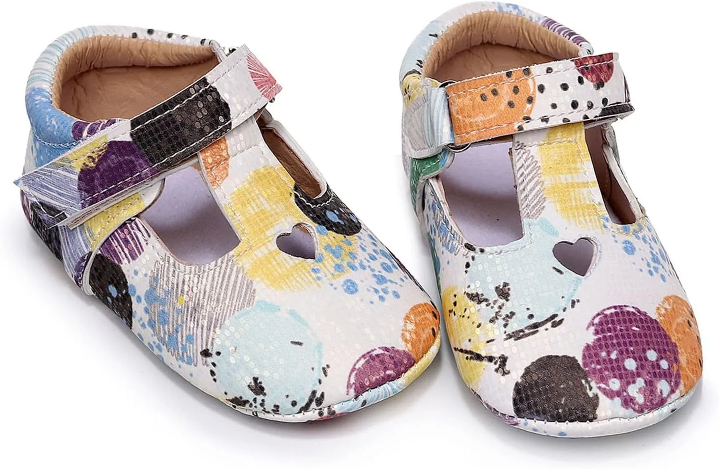 Infant Toddler Shoes Soft Sole Non Slip Toddler Floor Shoes Printing Breathable Sandals Infant Toddler